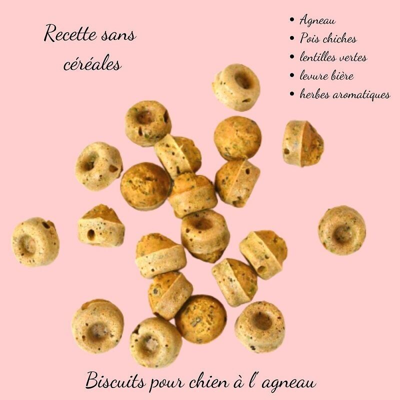 Sachet biscuits à l'Agneau