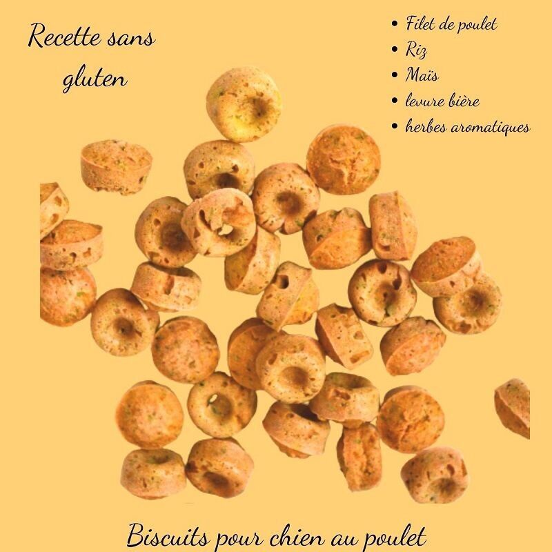 Sachet de biscuits au Poulet