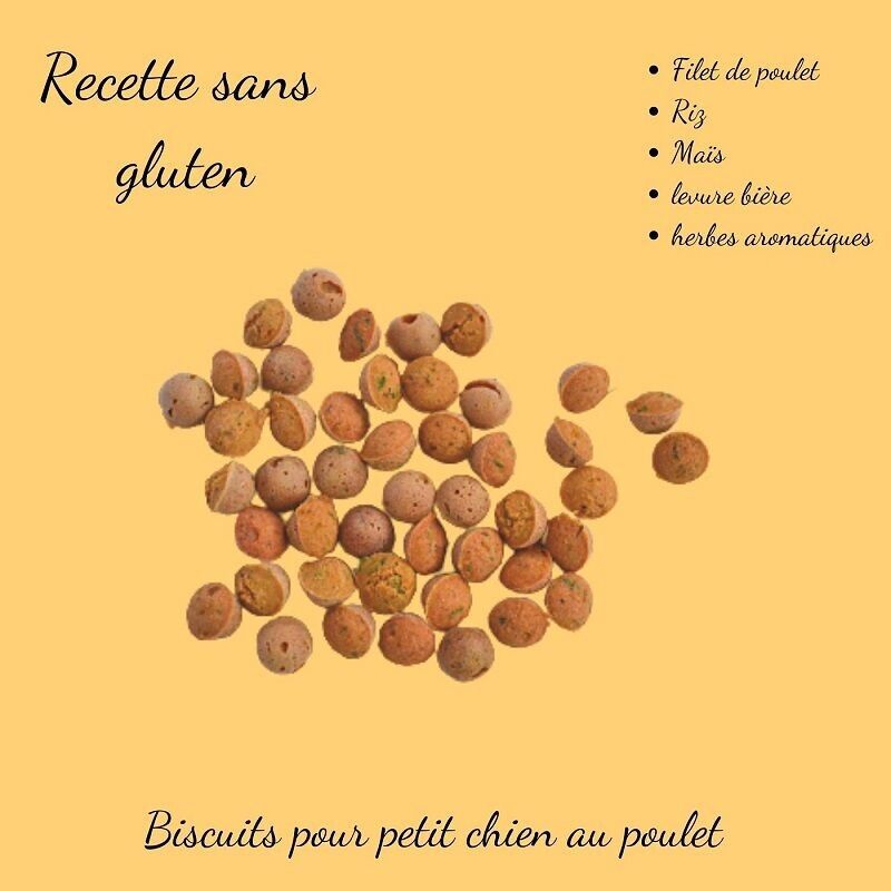 Sachet de biscuits au Poulet