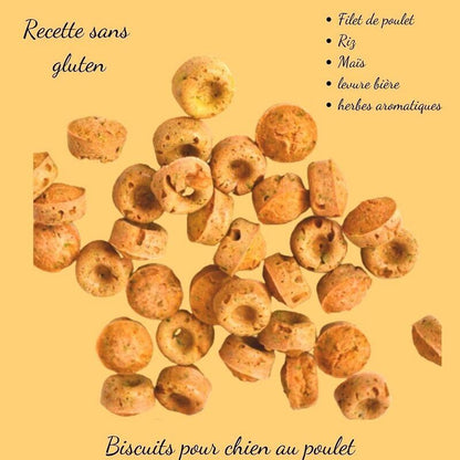 Sachet de biscuits au Poulet